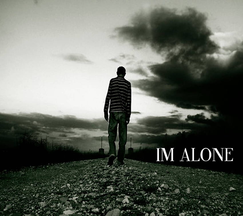 Im alone - by ZEDGEâ, I AM Alone HD wallpaper